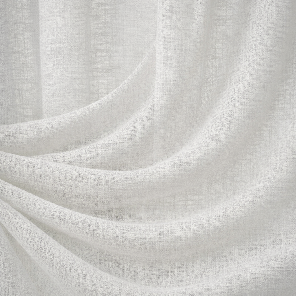 Linen Look Sheer