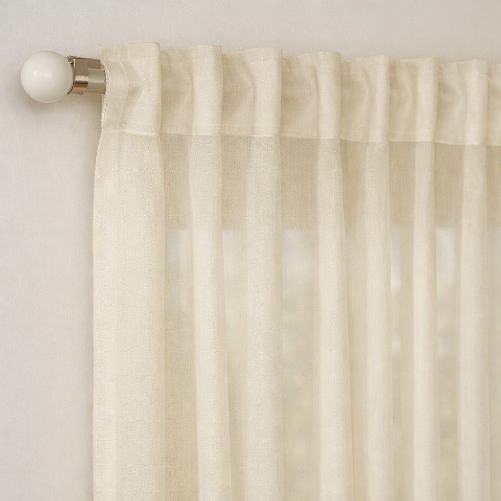 Chiffon Semi-Sheer