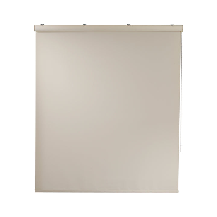 ream blackout roller blind made to measure with a smooth matte finish, clean minimal edges and effective light blocking for bedrooms
