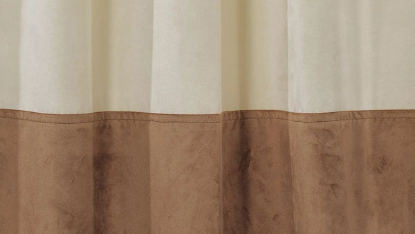 A matte velvet colour block chart showing multiple soft matte velvet tones with smooth pile texture for fabric selection.