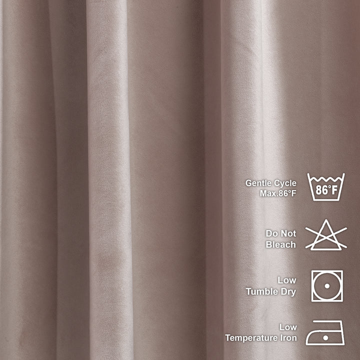Made to measure salt matte velvet curtain featuring a soft smooth drape and muted velvety texture, offering gentle light reduction and a calm elegant look, highlighting its subtle salt‑white tone and premium modern velvet finish.