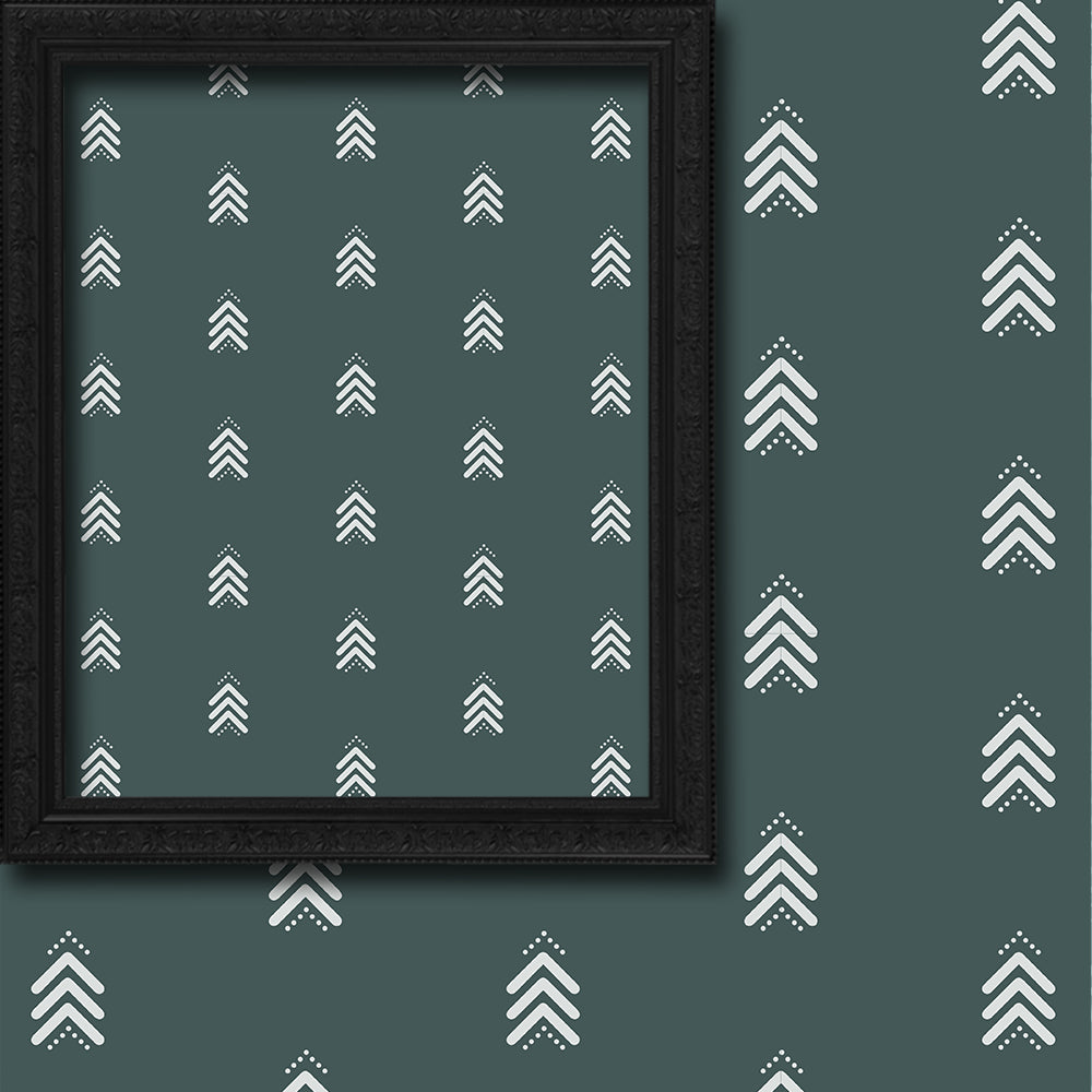 arrow patterned luxury look curtains UK affordable