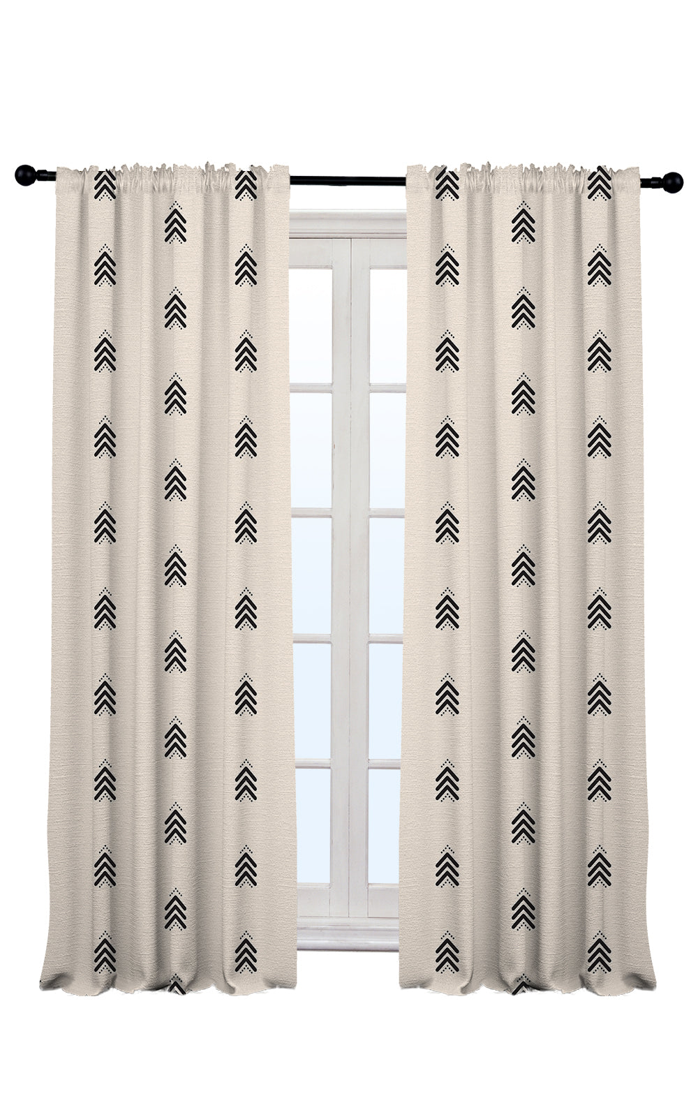 modern boho curtains made to measure London
