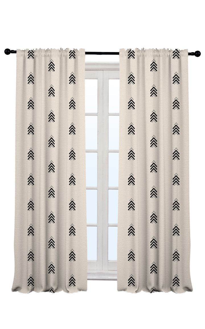 modern boho curtains made to measure London