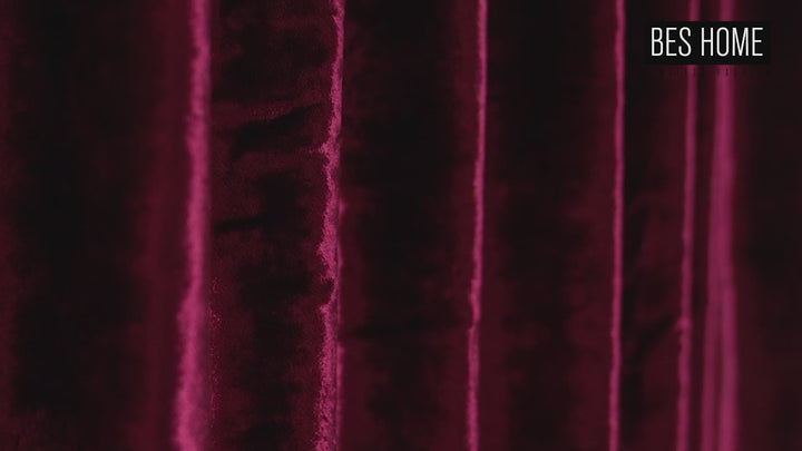Shiny velvet tones ade to measure curtains