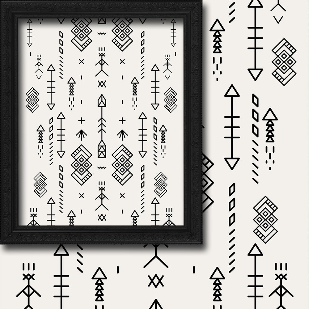 white high quality printed fabric curtain detail